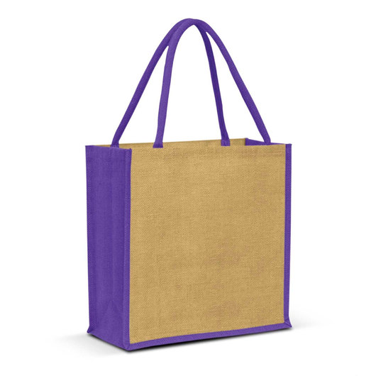 Forrest Jute Bags Natural Purple